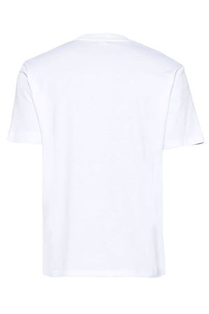 White cotton Double-Bolt T-shirt NEIL BARRETT | PBJT218Z505C2554